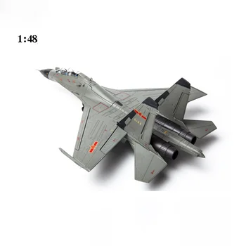 1:48 Военный боевой Су-30, литая под давлением модель боевого самолета, коллекция моделей самолетов, игрушка в подарок, украшение