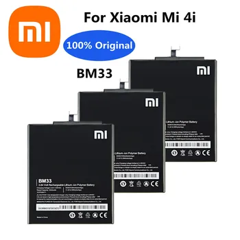 100% Оригинальный Xiao mi Сменный Аккумулятор BM33 3120 мАч Для Xiaomi Mi 4i Mi4i M4i Мобильный Смартфон Перезаряжаемый Аккумулятор Bateria