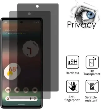 [2 шт] Фильтр конфиденциальности Pixel 7A, защитная пленка из закаленного стекла, защита от шпиона, антибликовая защита экрана для Google Pixel 7A