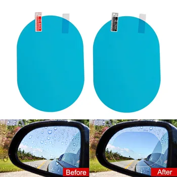 2x автомобильных зеркала заднего вида, Противотуманные наклейки для защиты от дождя и воды для Renault Chevrolet cruze, Opel astra h, Nissan Juke, Аксессуары