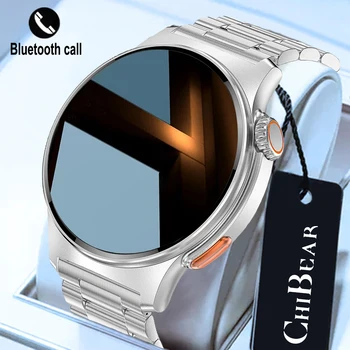 ChiBear 2023 Новые ЭКГ + PPG Bluetooth Вызов NFC Смарт-Часы Мужские 1,39 Дюймовый дисплей Спортивный Фитнес-Трекер Водонепроницаемые Мужские Умные Часы
