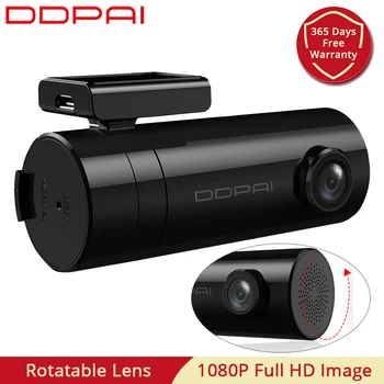 DDPAI Dash Cam EU Версия Mini 1080P HD Автомобильный Привод Скрытый Автоматический Видеорегистратор Автомобильная Камера Рекордер Парковочный Монитор WIFI Smart APP