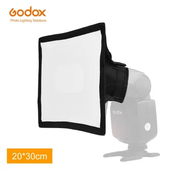 Godox SB20*30 Универсальный рассеиватель вспышки 20x30 см Складной софтбокс для вспышки камеры