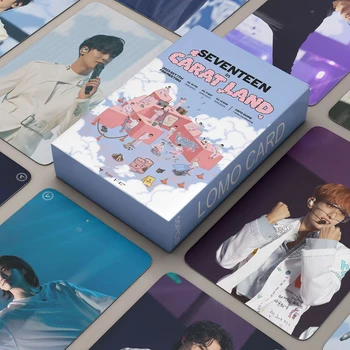 Kpop SECTOR 17 FML Новый альбом FML Lomo Cards Фотокарточки Faded Mono Life Фотокарточки Kpop Boys для коллекции фанатов в подарок