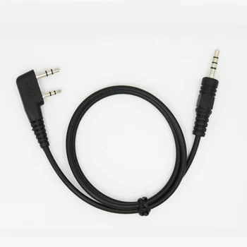 Línea De Conversión De Audio Para Walkie-Talkie Baofeng Tyt Auriculares Interfaz De 3,5mm Cable De Salida De Audio