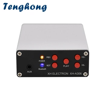 Tenghong TPA3116D2 Bluetooth 5,0 Цифровые Усилители мощности 50 Вт * 2 Двухканальный Стереоусилитель звука AUX класса D Amplificador