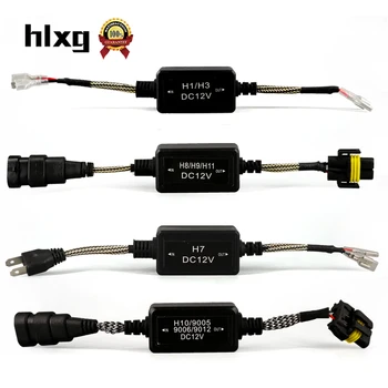 Автомобильные аксессуары HLXG H7 LED CANBUS Decoder Adapter Без ошибок Без помех