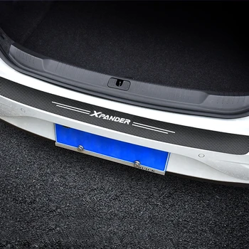 автомобильные наклейки из углеродного волокна в багажнике автомобиля 1шт для автомобиля Mitsubishi XPANDER Car Automobile