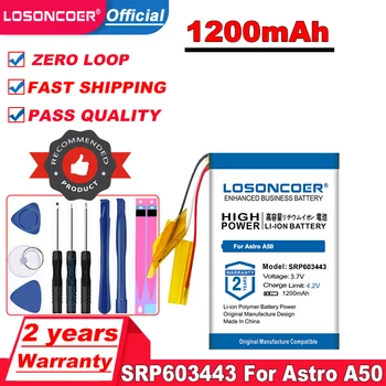 Аккумулятор LOSONCOER 1200 мАч SRP603443 для Astro A50 ~ В наличии