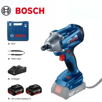 Аккумуляторный электрический гаечный ключ Bosch GDS 250-Li с приводом, литиевая отвертка, бесщеточная электродрель, Многофункциональный электроинструмент с приводом