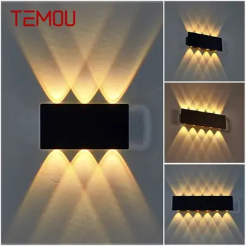 Бра TEMOU, креативная современная уличная водонепроницаемая светодиодная лампа для домашнего коридора