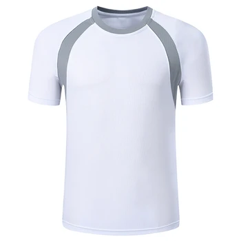 Быстросохнущие футболки для мальчиков, спортивная одежда для занятий бегом, фитнесом, короткими рукавами, дышащий спортивный топ, футболки, детская спортивная одежда