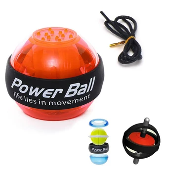Гироскоп LED Gyro Power мяч для запястья, тренировка мышц руки, Силовой энергетический тренажер, домашний тренажерный зал, спортивное оборудование для фитнеса