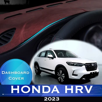 Для Honda HR-V 2023 HRV HRV V Приборная Панель Автомобиля Избегайте Подсветки Приборной Платформы, Крышка Стола, Кожаный Противоскользящий Коврик Для Приборной Панели, Ковер