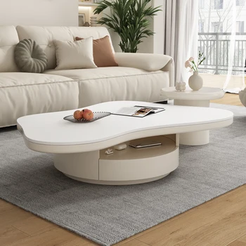 Журнальные столики Nordic Console в гостиной Роскошный Низкий столик для хранения Современная минималистичная Дизайнерская мебель Kaffee Tische для гостиной