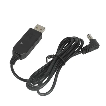 Кабель для зарядки портативной рации USB-кабель питания автомобильного зарядного устройства booster cable для зарядного адаптера Baofeng UV5R UV82 UV9R