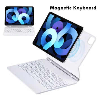 Клавиатура Magic Style Funda для iPad Air 5-го поколения Case 2022 Магнитная Беспроводная Клавиатура Cover для iPad Air 4 5 10.9 Teclado