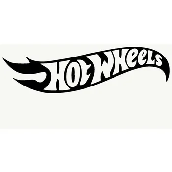 Креативные наклейки Hot Wheels, Клейкая Забавная автомобильная наклейка для окна грузовика, бампера, двери внедорожника, Виниловая наклейка, 20 см * 8 см