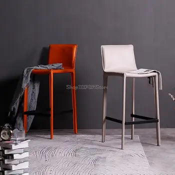 Кухонные Барные стулья Современный Металлический Минималистичный Передвижной шезлонг Nordic Taburetes для гостиной Altos Cocina Furniture YYY30XP