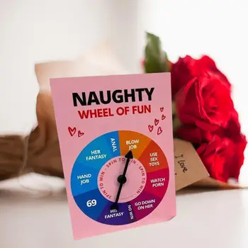 Легкая поздравительная открытка для пары, Яркая Цветная поздравительная открытка с компасом, Интересная Многоцелевая эротическая поздравительная открытка для пары.