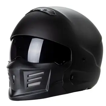 Мужской шлем с трещиностойким полупрозрачным стеклом, Специальная вентиляция, защитное снаряжение для велосипеда, велосипедный шлем для гонок