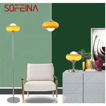 Настольные лампы SOFEINA в стиле ретро, креативный дизайн, декоративные светодиодные лампы для домашнего ресторана, спальни