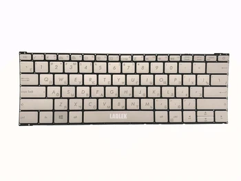 Новая русская клавиатура для Asus ZenBook 3 UX390UA UX390UAK с подсветкой из розового золота (RU7032)