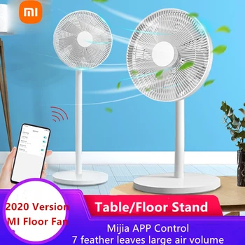 Новый напольный и настольный электрический вентилятор XIAOMI MIJIA Smart Mi Standing Fan с естественным ветровым воздушным охлаждением Mihome App Control 2020 Новая версия