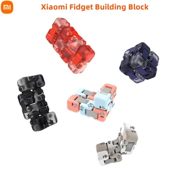 Оригинальный Xiaomi Mitu Color Spinner Finger Bricks Intelligence Умная игрушка на бесконечность для пальцев Magic Cube Blind Box для снятия стресса и тревоги