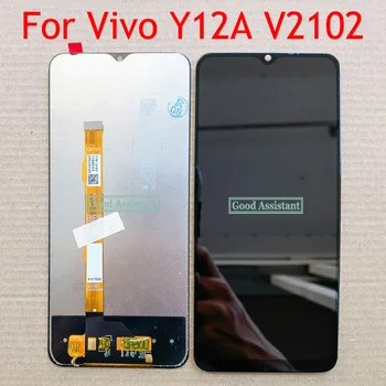 Оригинальный высококачественный черный 6,51 дюймов для Vivo Y12A V2102 ЖК-дисплей сенсорный экран дигитайзер Панель в сборе Запасные части