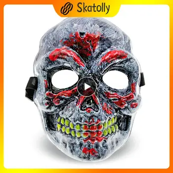 Персонализируйте костюм на Хэллоуин Широко Применимая Маска с нарисованным черепом, Многократное использование Маски Ужасов, маска для Хэллоуина, Ролевая игра
