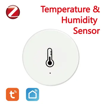 Приложение ZigBee Tuya Smart Life Датчик температуры и влажности, гигрометр для помещений, детектор, Автоматизация сцены работы с устройствами Tuya