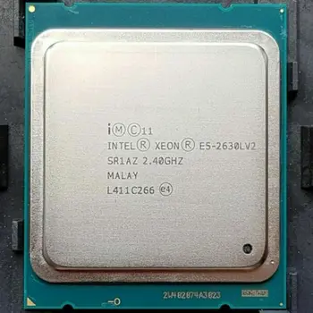 Процессор Intel Xeon E5-2630L V2 2630LV2 2.4Ghz 6Core 15MB LGA2011 SR1AZ CPU, Бесплатная Доставка