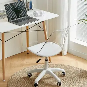 Спинка компьютерного домашнего кресла Простой Модный Офисный Вращающийся стул для обучения Nordic Leisure Lift Письменный стол для студентов