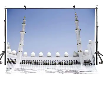 фон для фотосъемки размером 7x5 футов, фон знаменитой Большой мечети для студийного реквизита
