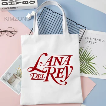 Хозяйственная сумка Lana Del Rey хлопчатобумажная bolso shopper tote bolsa shopper bag тканая bolsa compra ecobag sacola grab