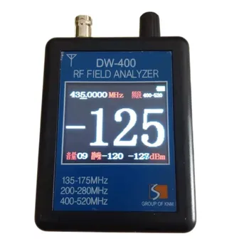 Цифровой измеритель напряженности поля DW-400 Радиопеленгатор с автоматической регулировкой, модуль детектора FM-радио, датчик