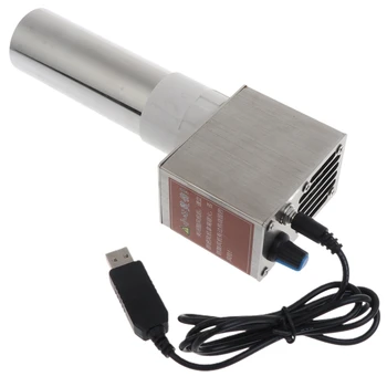 Электрический вентилятор для барбекю, Воздуходувка с турбонаддувом USB 5V 12V, Плита для приготовления пищи на кострах