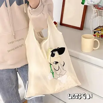 1 шт. мультяшная складная сумка для покупок, многоразовая экологичная сумка, сумки для продуктов на плечо, сумки для хранения, сумки для супермаркетов