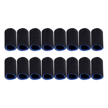 18-контактные накладки для пальцев из углеродного волокна для мобильных игр PUBG (16 шт.)