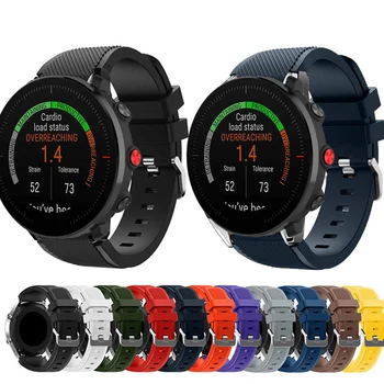 22 мм Силиконовые Ремешки Для Наручных Часов POLAR Grit X/Vantage M Smart Watch Band Спортивный Браслет Ремешок Для Часов POLAR Vantage M Correa