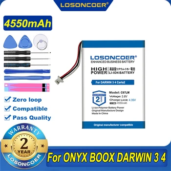 4550 мАч Для Электронной КНИГИ ONYX BOOX DARWIN 3 4 C67LM ONYX BOOX Carta2 C67ML C63ML T76ML T76SML C65ML C65HD T68 N96C/ML Аккумулятор