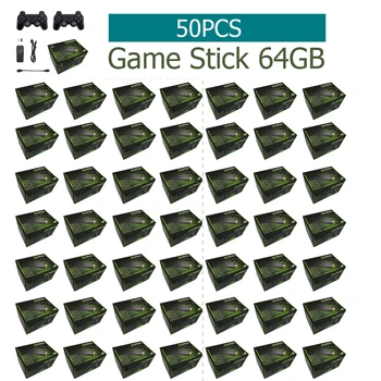 50 шт. Игровая приставка 4K game stick lite 64G Со встроенными 10000 играми