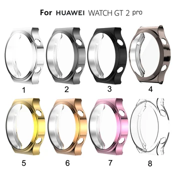 50шт Защитная пленка для экрана из ТПУ для Huawei Watch GT2 PRO, чехол для спортивных часов, чехол для бампера, чехол для бампера