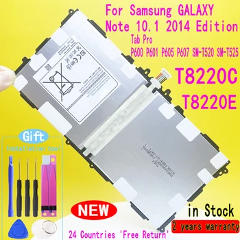 8220 мАч Высококачественный Аккумулятор Для GALAXY Note 10.1 2014 Edition Tab Pro P600 P601 P605 P607 SM-T520 SM-T525 T8220C T8220E