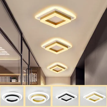 Artfan Простой современный светодиодный потолочный светильник в скандинавском стиле, гостиная, прихожая, Балкон, гардеробная, домашний коридор, лампа для внутреннего прохода
