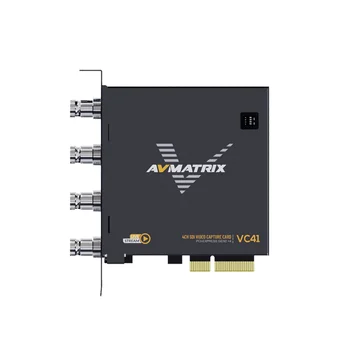 AVMATRIX VC41 capture video 4-канальная карта захвата SDI 1080i60 pcie видеостудийное оборудование для спортивных трансляций в прямом эфире