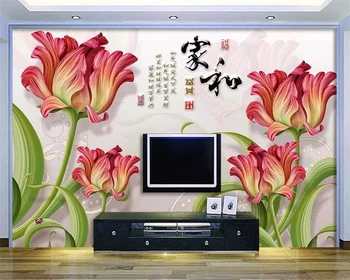 beibehang Пользовательские большие трехмерные обои 3d новый европейский карнавал ТВ фон обои 3d фреска papel de parede