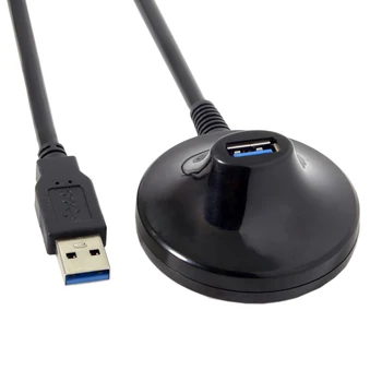 CY CYSM USB 3.0 type-A удлинитель для док-станции от мужчины к женщине, док-кабель 0,8 м