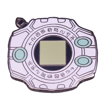 Digimon Adventure Digivice Булавка на лацкане цифровая игровая брошь товары Значок frontier Подарок для ностальгирующих геймеров